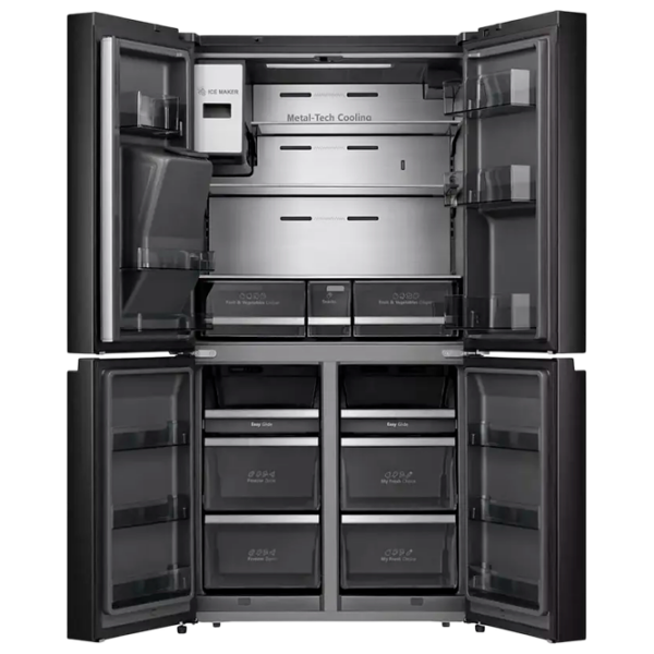 Frigider Hisense RQ760N4IFE Black 345l / No Frost, 232l / No Frost, E photo 5