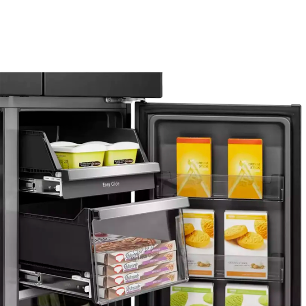 Frigider Hisense RQ760N4IFE Black 345l / No Frost, 232l / No Frost, E photo 8