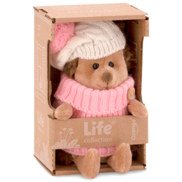 Jucărie moale Orange Toys Fluffy the Hedgehog OS605/15A Brown 0.6+ photo 3