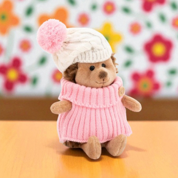 Jucărie moale Orange Toys Fluffy the Hedgehog OS605/15A Brown 0.6+ photo 4