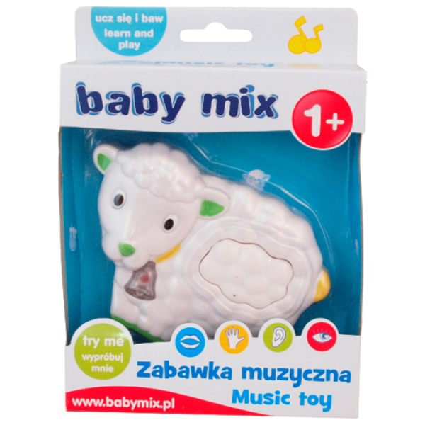 Музыкальная игрушка Baby Mix Animals Овечка SK/50104 Белый 1+ photo 2