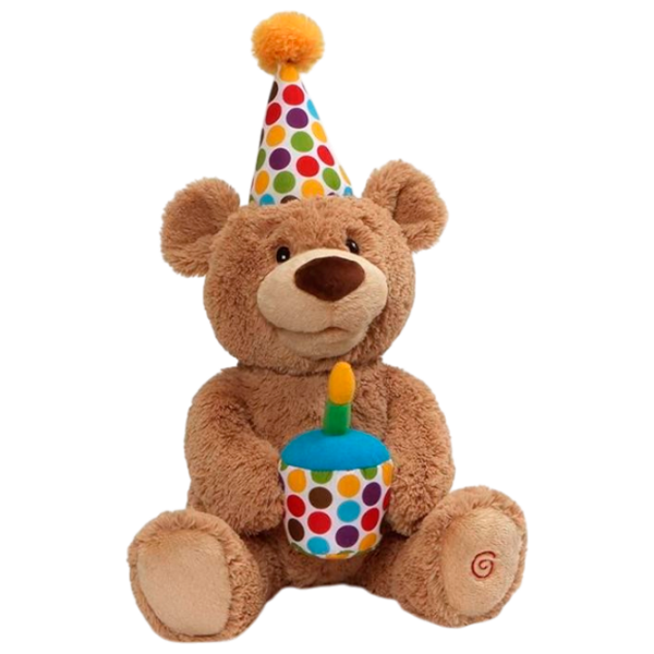 Мягкая игрушка Gund Animals Happy Birthday 6049942 Коричневый  photo 1