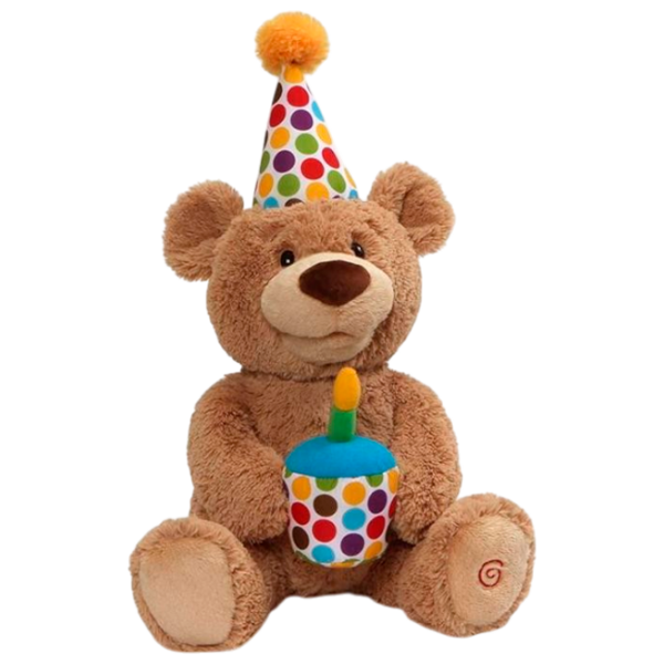 Мягкая игрушка Gund Animals Happy Birthday 6049942 Коричневый  photo 1