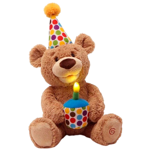 Мягкая игрушка Gund Animals Happy Birthday 6049942 Коричневый  photo 2