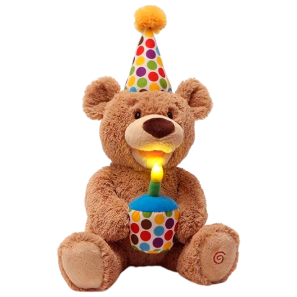 Мягкая игрушка Gund Animals Happy Birthday 6049942 Коричневый  photo 3