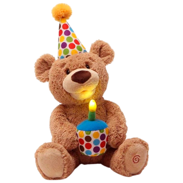 Мягкая игрушка Gund Animals Happy Birthday 6049942 Коричневый  photo 4