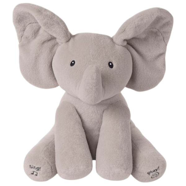 Интерактивная игрушка Gund Animals Flappy the Elephant 6051020 Серый 1.5+ photo 1
