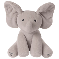 Интерактивная игрушка Gund Animals Flappy the Elephant 6051020 Серый 1.5+