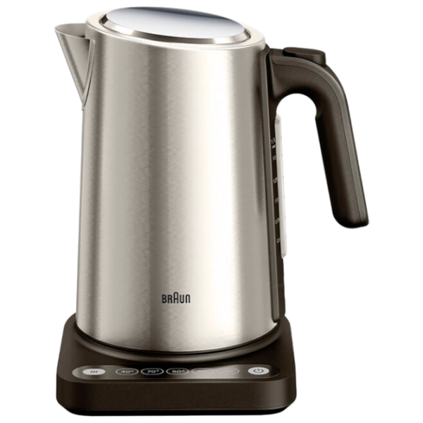 Ceainic electric Braun WK 5205 Inox 2200 W, 1.7l, Material interior: Inox photo 1