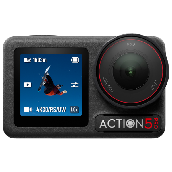 Экшн-камера DJI Osmo Action 5 Pro Standard Combo Черный 40 МП / 1950 мАч / IP68 photo 1