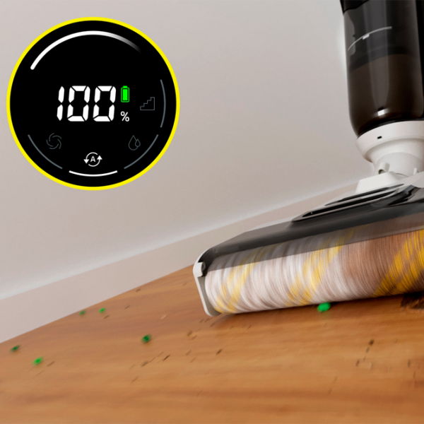 Mop electric KARCHER FCV 4 White 180 W | Umedă | Container | 0.45 l photo 3
