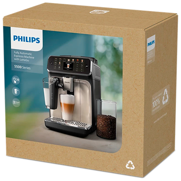 Aparat de cafea Philips EP5543/90 White 1500 W, 1.8 l,  photo 5