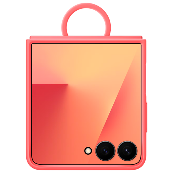 Чехол для смартфона Samsung Galaxy Flip 7 (F766) Red Красный Samsung, ТПУ, Back photo 1