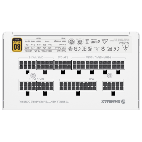 Блок питания Gamemax GX-750 PRO 750 Вт Белый  photo 6