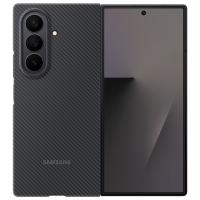 Чехол для смартфона Samsung Galaxy Fold 7 (F966) Черный Carbon black Samsung, ТПУ, Flip Cover