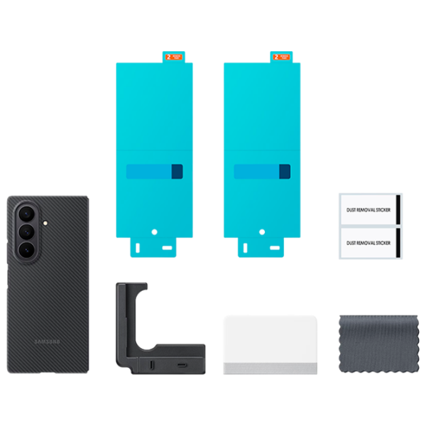 Чехол для смартфона Samsung Galaxy Fold 7 (F966) Черный Carbon black Samsung, ТПУ, Flip Cover photo 7