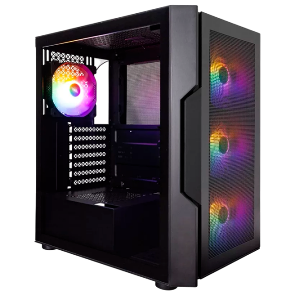 Корпус 1STPLAYER T7-P Черный micro ATX photo 1