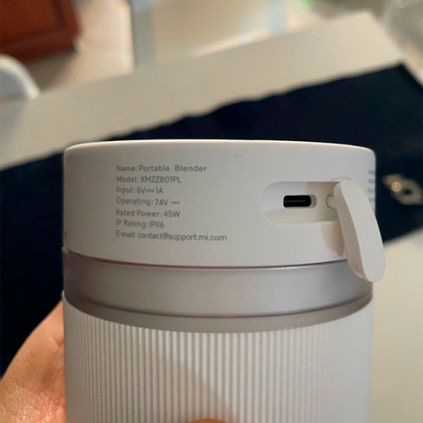Blender portabil Xiaomi BHR9226EU White  photo 4