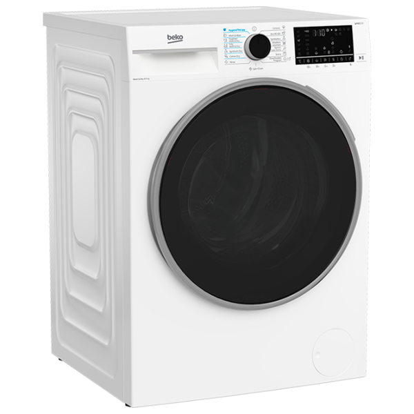 Стиральная машина Beko B5DFT58447W Белый 8 кг, 1400 об/мин, A photo 2