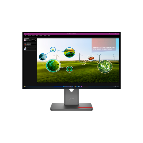 Монитор Lenovo ThinkVision P27Q-40 Черный 27" 2K IPS WLED photo 1