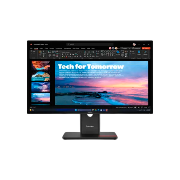 Монитор Lenovo ThinkVision T27QD-40 Черный 27" 2K IPS WLED photo 1