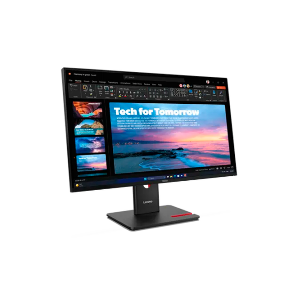 Монитор Lenovo ThinkVision T27QD-40 Черный 27" 2K IPS WLED photo 2