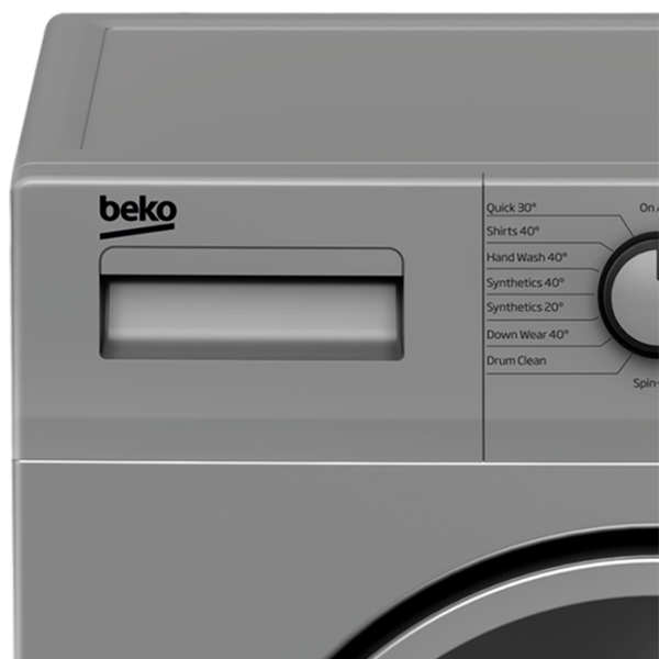 Mașină de spălat Beko WUE6511SS Silver 6 kg, 1000 rpm, D photo 8