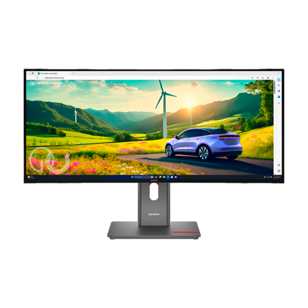 Монитор Lenovo ThinkVision P34WD-40 Черный 34" WQHD IPS WLED photo 1