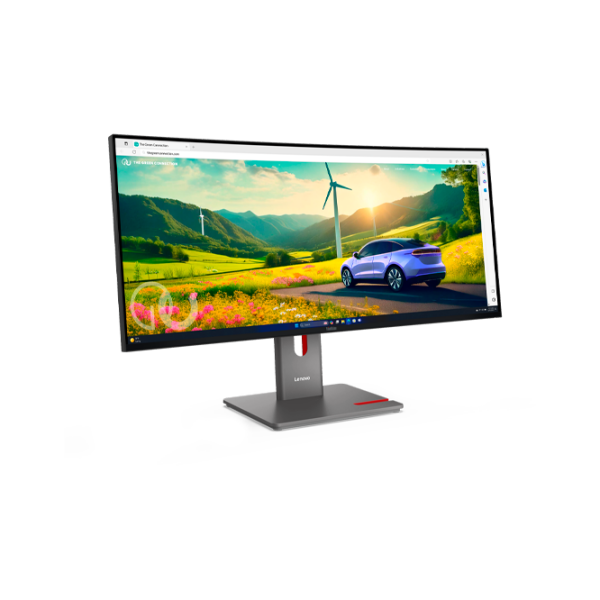 Монитор Lenovo ThinkVision P34WD-40 Черный 34" WQHD IPS WLED photo 3