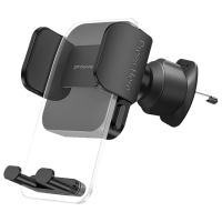 Автомобильный держатель Proove Crystal Clamp Plus Air Черный 