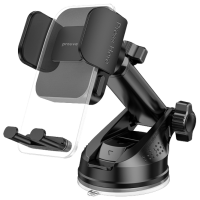 Автомобильный держатель Proove Crystal Clamp Plus Suction Type Черный 