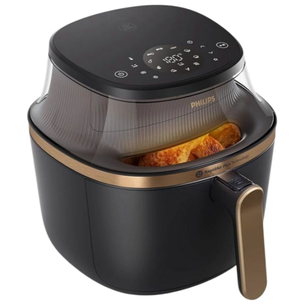 Aero Grill Philips NA332/00 Black Electronic, 1700 W, 6.2 l photo 2