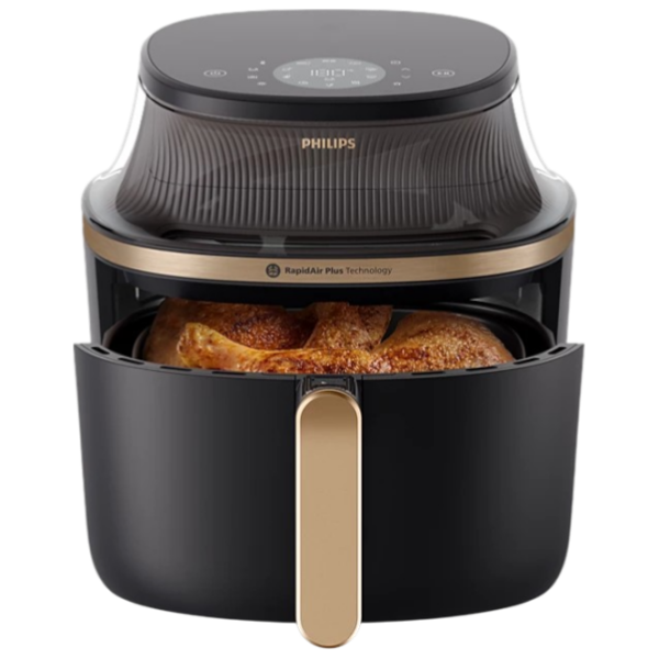 Aero Grill Philips NA332/00 Black Electronic, 1700 W, 6.2 l photo 3