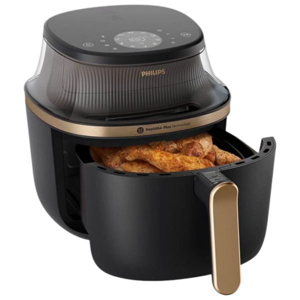 Aero Grill Philips NA332/00 Black Electronic, 1700 W, 6.2 l photo 4