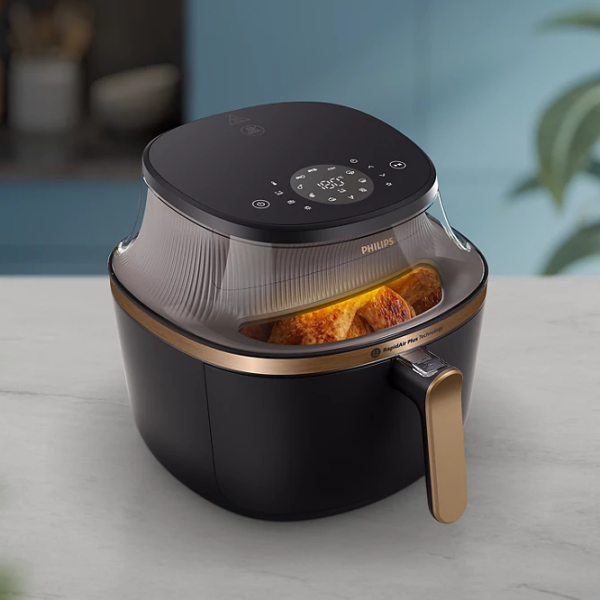 Aero Grill Philips NA332/00 Black Electronic, 1700 W, 6.2 l photo 6