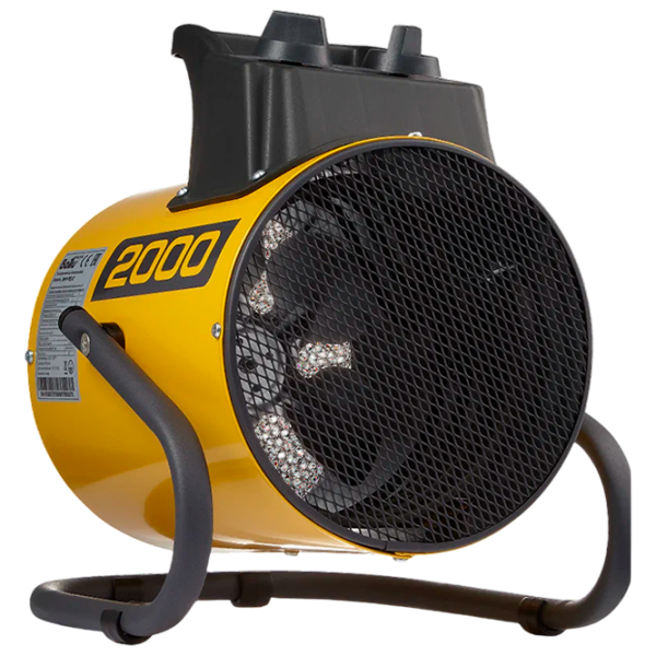 Încălzitor cu ventilator Ballu BHP-PE2-2 Yellow 2000 W, Mecanic photo 3