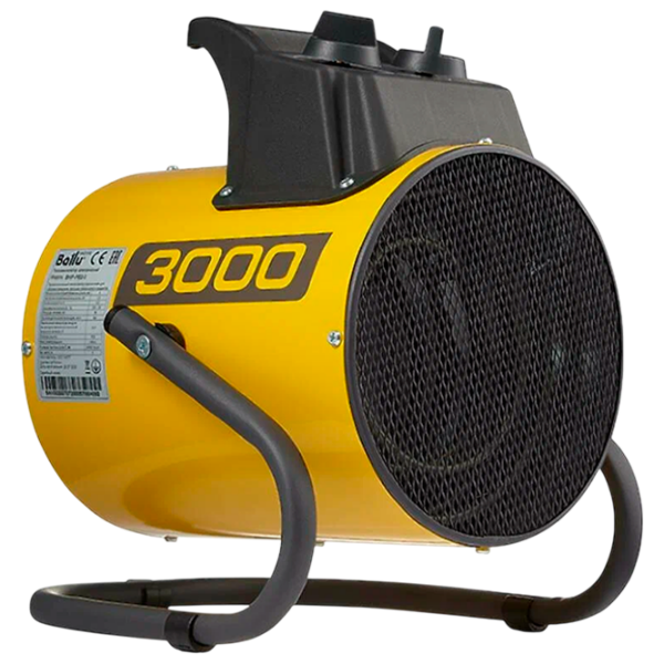 Încălzitor cu ventilator Ballu BHP-PE2-3 Yellow 3000 W, Mecanic photo 2
