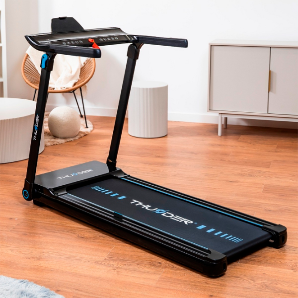 Bandă de alergat Thunder Ultra-Black Black 130 kg, 17 km/h photo 5