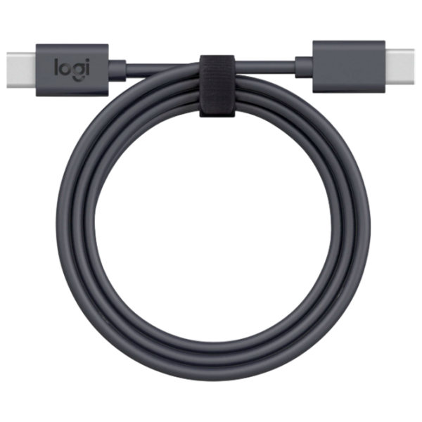 Кабель Logitech USB Type-C to USB Type-C USB Type-C / USB Type-C Графит  photo 1