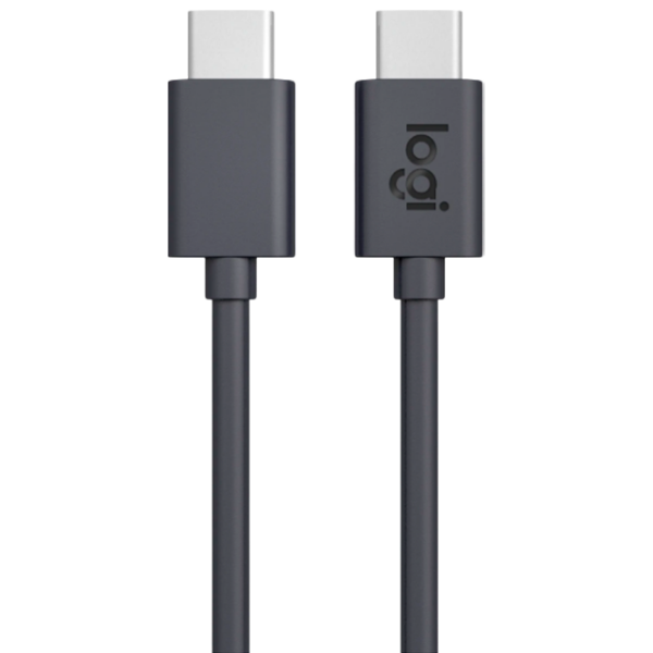 Кабель Logitech USB Type-C to USB Type-C USB Type-C / USB Type-C Графит  photo 2