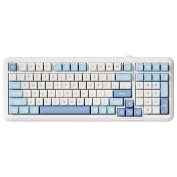 Tastatură Mchose K99 Sky Blue Gaming, Fără fir photo 1