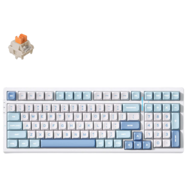 Клавиатура Mchose G98 Pro Синий Игровой, Беспроводные photo 2
