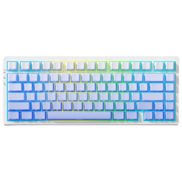 Tastatură Mchose G75 Pro Glacier Blue Gaming, Fără fir photo 2