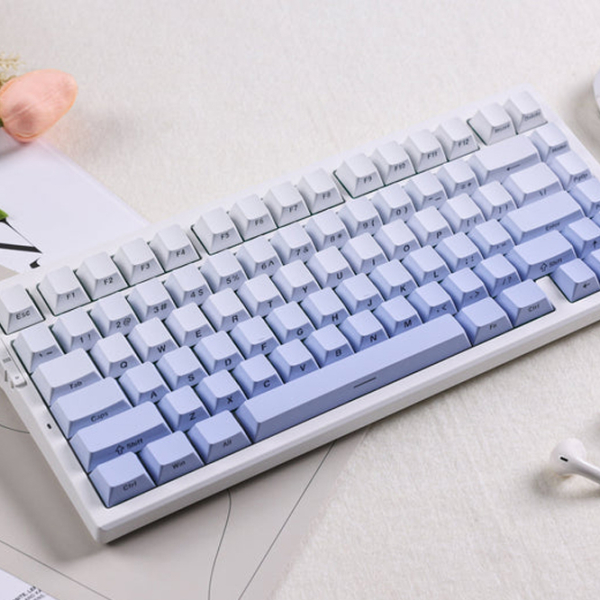 Tastatură Mchose G75 Pro Glacier Blue Gaming, Fără fir photo 3