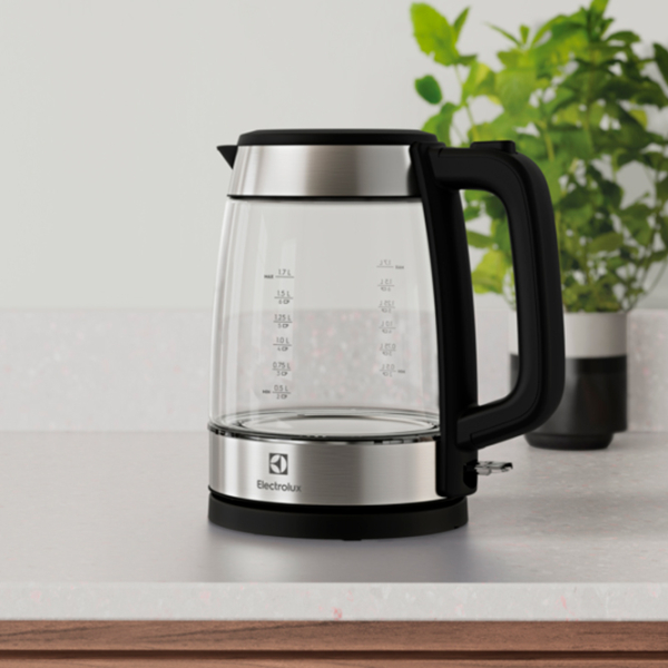 Ceainic electric Electrolux E4GK1-4GB Black 2200 W, 1.7l, Material interior: Inox photo 5