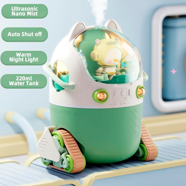 Umidificator de aer Cute Pet MJ066 Green  photo 2