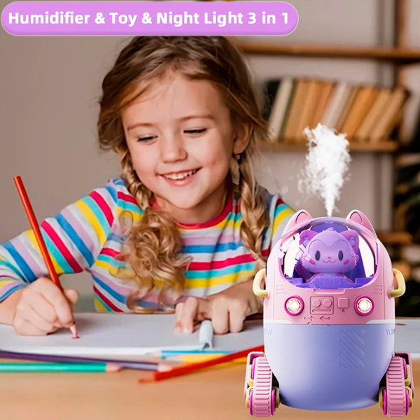 Umidificator de aer Cute Pet MJ066 Purple  photo 6