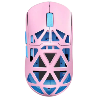 Mouse Mchose AX5 PRO MAX Pink Fără fir / 26000 dpi