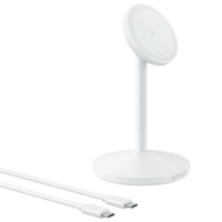 Сетевое зарядное устройство Anker MagGo Single Stand (25 Вт) Белый 3 A / Белый