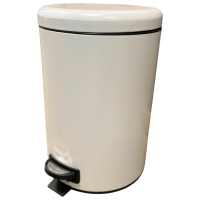 Coș de gunoi Hydro-S Elite White Inox, 12l